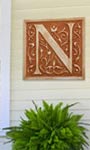 Garden Letter Plaques